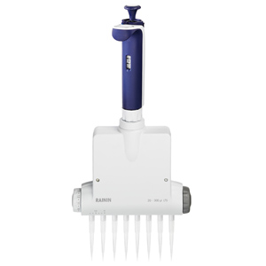 RAININ瑞寧LA8-50XLS手動(dòng)間距可調(diào)8道移液器